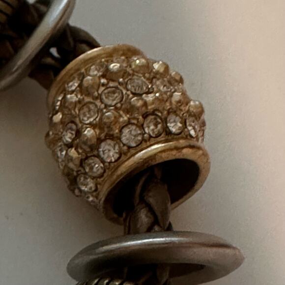 100% positive feedback RARE CHICO'S BISMA Braided Multi strand Chunky Bracelet - Picture 8 of 10